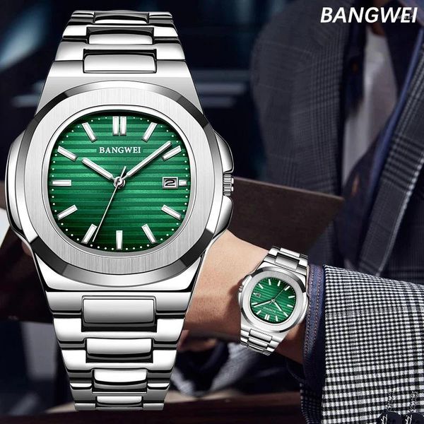 Нарученные часы Lige Top Watches for Men Fashion Stileress Quartz Man Watch Date Business Casual Sport Sport The Ristatch Clock Reloj