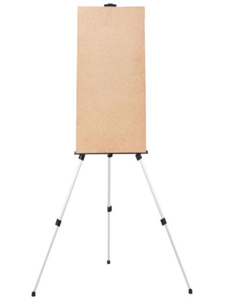 WACO Easel Stand Painting Artista Exibir tripé para eventos Cofffee Shop Combattop alumínio Altura ajustável com uma bolsa de transporte 5206805