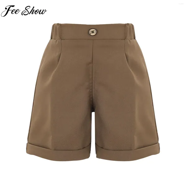 Shorts 1-8y meninos cavalheiros caçam calça