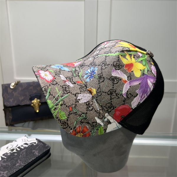 Designer Ball Cap Hut Männer Frauen Baseballkappen Tiger Stickerei Casquette Sonnenhut mit Brief Schwarzer Modemarke Hats T67