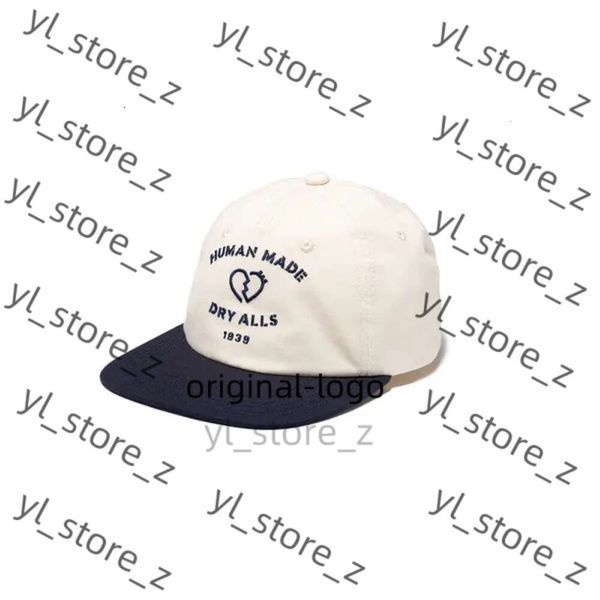 İnsan Yapımı Şapka Top Caps 23SS Beyzbol Erkekler için Beyzbol Tüm Japonya Kuru Tüm Japonya Sunhat Cap Skateboards Kpop Yaz Casquette Hat Khaki 4130