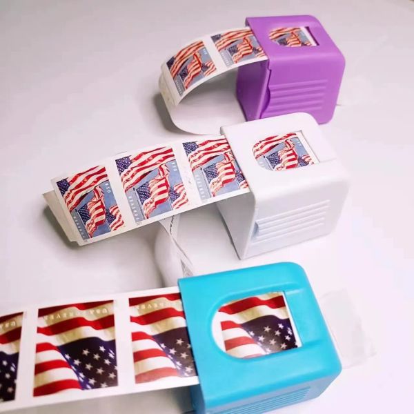 Servizio di stampa Distributore di francobolli per un rotolo di 100 francobolli Il supporto in plastica US è compatto e la scrivania per impacresista o Otlgk LL