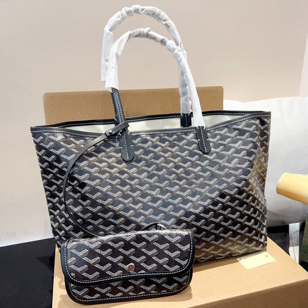 Borsa designer Fashion borsetta portate portafoglio in pelle spalla a messaggero che trasporta borsa da donna sacca per la spesa di grande capacità con doppia lettera