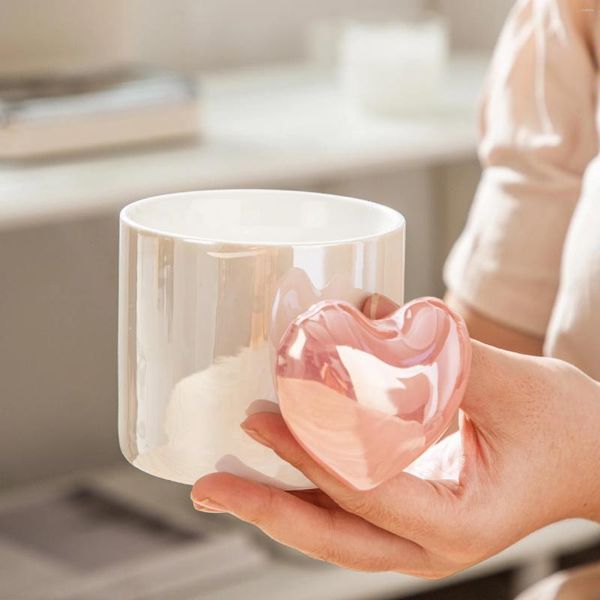 Tazze carine amore tazza in ceramica in tazza di alto valore souvenir creativo coppia di acqua caffè