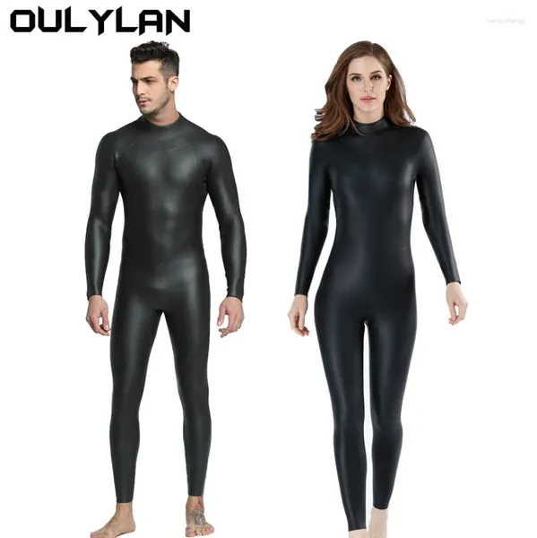 Женские купальники Oulylan Women 3 мм изличный костюм для дайвинга Cr Super Elastic Swit Мужчины теплые холодные легкие кожа для женщин