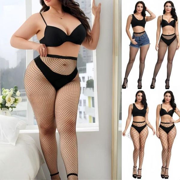 Donne calzini freauce oversize womens plus size cimpili neri collantnetnets garers calze bianche lingerie lunghe per donna xxxxxxl