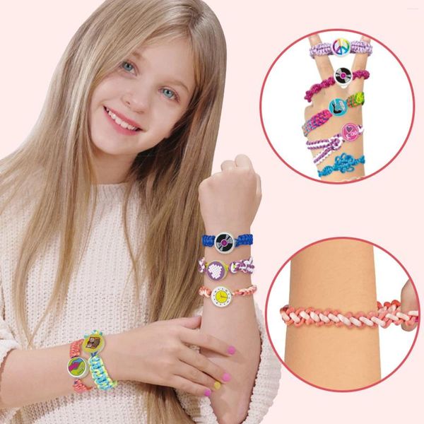 Party bevorzugt Freundschaftsarmband Making Kit Schmuck Handwerksgeburtstagsgeschenke für DIY Girls