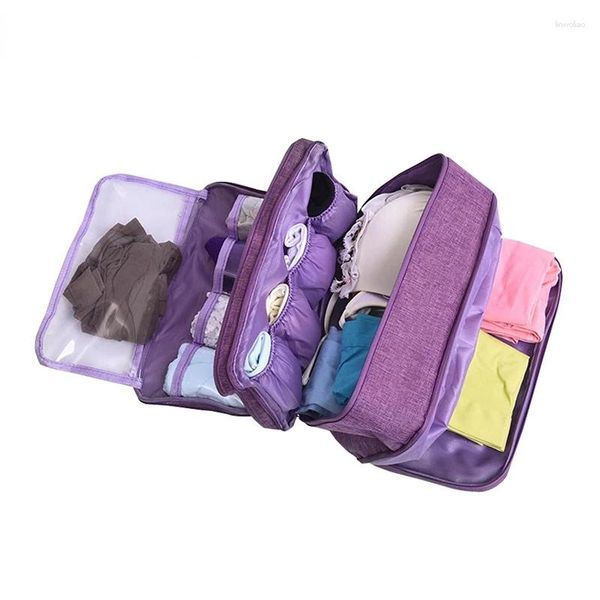 Aufbewahrungstaschen Unterwäsche Tasche Reise BH Organisator Frauen Männer Socken Kosmetik Kleidung Tasche Stoffe Warenzubehör liefert Produkte Produkte