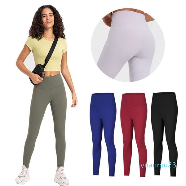 Frauen Yoga Hosen Bauchkontrolle hohe taillierte Yoga -Leggings lässige Fitnessstudio -Leggings Traininghosen mit Taschen