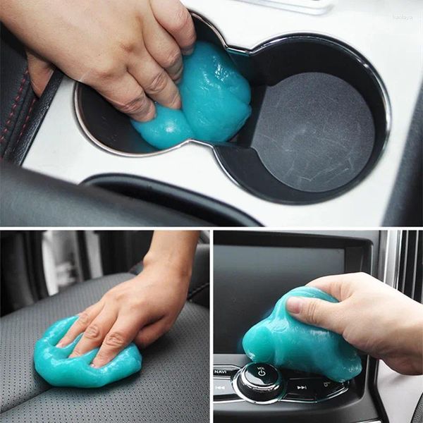 Soluções de lavagem de carro Interior Magic Dust Cleaner Gel Outlet Airle