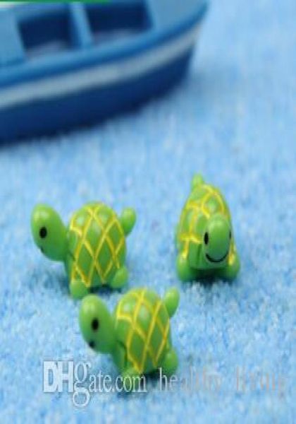Artificiali graziosi ortote verdi animali fata miniature da giardino gnomi Gnomi Terrari muschi di resina figurine per decorazioni da giardino9028432