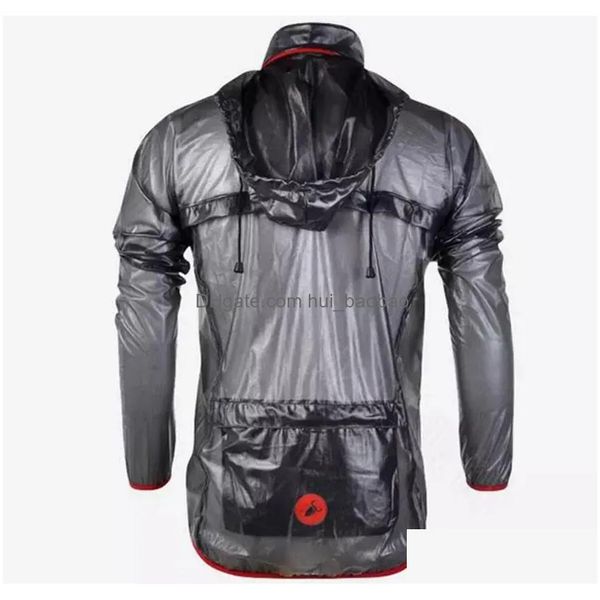 Abbigliamento da pioggia all'ingrosso- Pro Team Cycling Raincoat Pust Coat Bike Bike Bike Giacca in bicicletta in bicicletta per vento MTB Dropple Del Dhoex
