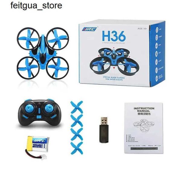 Дроны H36 Mini RC Drone 4CH 6-о осевой вертолет без головы 360 градусов Flip Direte Control Четыре вертолетного игрушки JJRC Childrens Mini Drone S24513