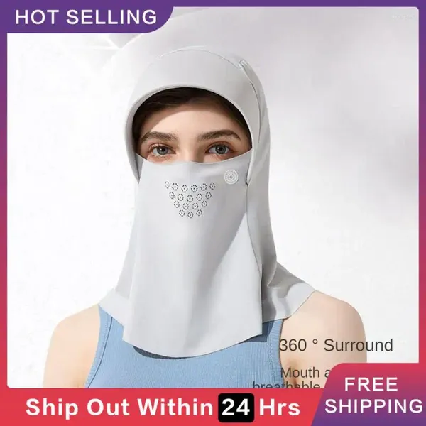 Boinas máscaras de lenço anti -queimadura solar de golfe na cabeça de meio bebê acessórios para bebês para roupas de verão véu tropical véu de sol à prova de poeira