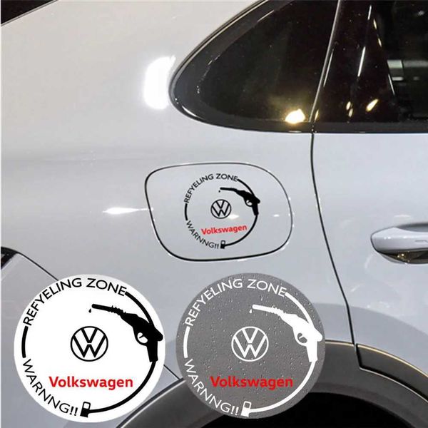 Автомобильные наклейки 1PCS CAR TOUFANC CAP CAP Auto Styling Sticker для VW Volkswagen Golf Polo Passat Touran Jetta аксессуары T240513