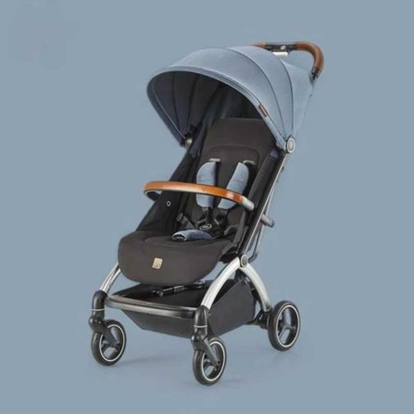 Passeggini# High View Lightweight Passegger può sedersi o sdraiarsi Shock Assorbimento del carrello di lusso a tasca pieghevole Pushchai H240514