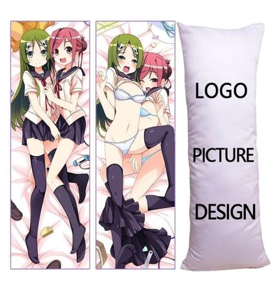 Anime Pillow Long Go 575 Big Life Size Cushion Cover abraçando o corpo personalizado para dormir menina sexy adulta 2202178778724