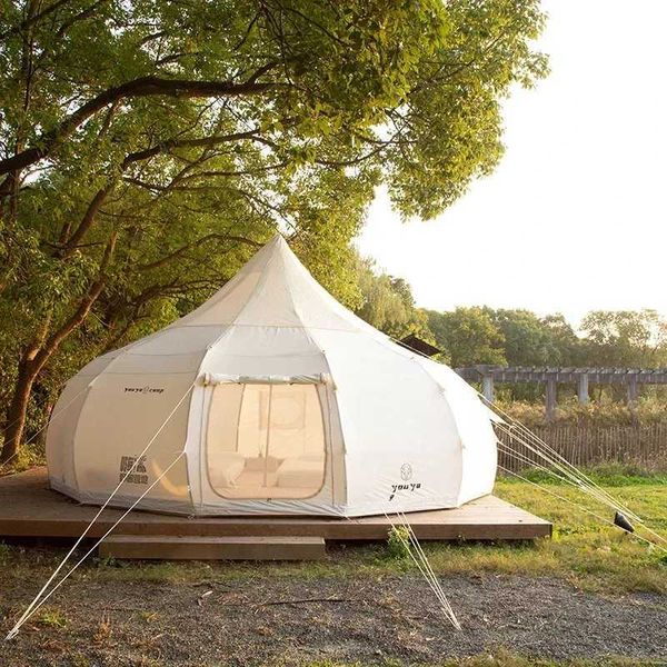 Tendas e abrigos 2024 American Outdoor Camping Star Tent Dome Glacierq240511