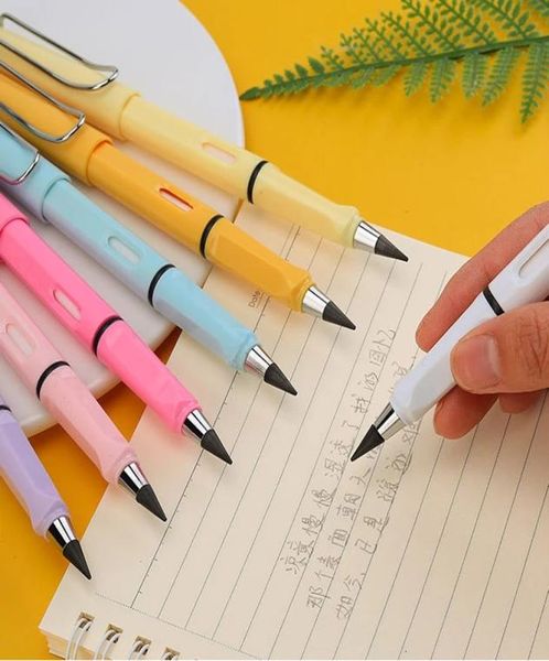 Party liefert neue Technologie Unbegrenzte Schreiben Bleistift Keine Tinte Neuheit Eternal Stiftkunst Skizze Malwerkzeuge Kinder Geschenkschule Suppli6396047