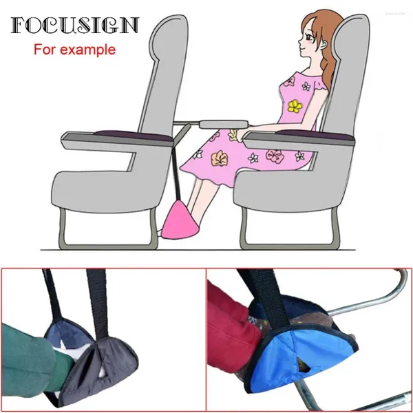 Aufbewahrungsbeutel, die Fußstütze tragbare Reiseständer verstellbare Fußruhe Füße Hängematte für Flugzeugbüro hängen