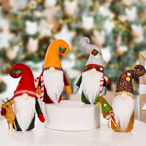 Dekorationen Seinsloses Merry 1PC Weihnachtspuppe für Home Weihnachten Navidad Natal Jahr 2023