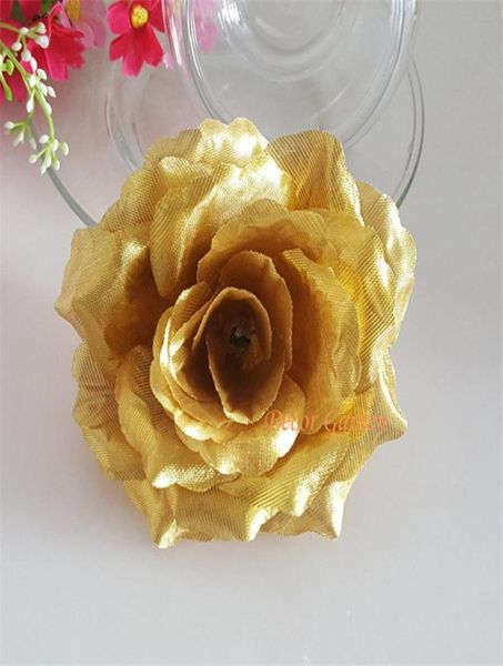 20COLORS 10CM 300PCS Silk Rose Artificial Flower Head para DIY Flor Wall Wall Arch Bouquet Stage