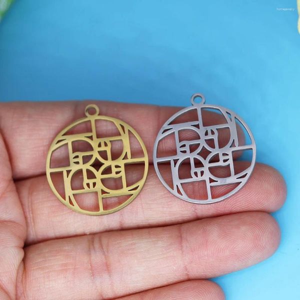 Colares pendentes 3pcs/lot biologia Golgi para jóias que fabricam ajuste de aço inoxidável charme colar de pulseira Diy Crafts Fornecedor