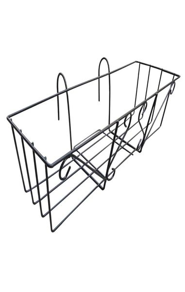 Hanging Balkon Blumenkapitalhalterung Halter Box Stand Rack Geländerregal Terrasse Pflanzen Pflanzgefäßbehälter Zubehör Y2007238322062