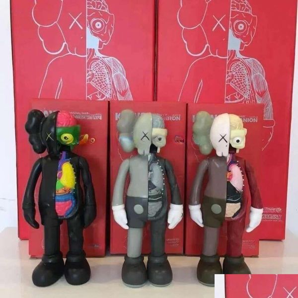 Geschenksets -Inverkaufte Spiele Flayed Vinyl Companion Art Action mit Original Box Dolls Dekoration Spielzeug Designer einzigartige Designhandbuch Handm OTQVV