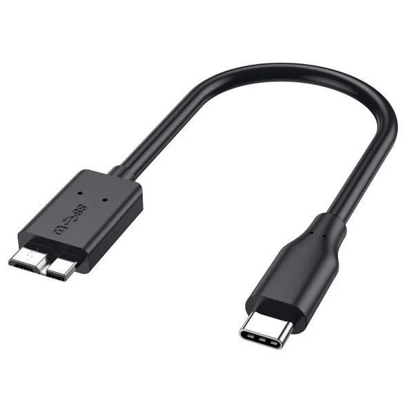 Tipo C para micro Dados Cabo tipo C Drive rígido móvel Cabo USB 3.1 para USB 3.0 Cabo de dados do disco rígido