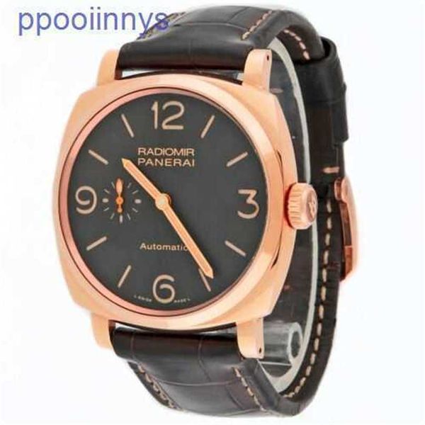 Panerei Luminors Guarda orologi da polso di lusso orologi di movimento automatico Radiomir 1940 3 giorni 18k rosa oro rosa PAM00573 Micro motori orologio automatico 45mm f4hj