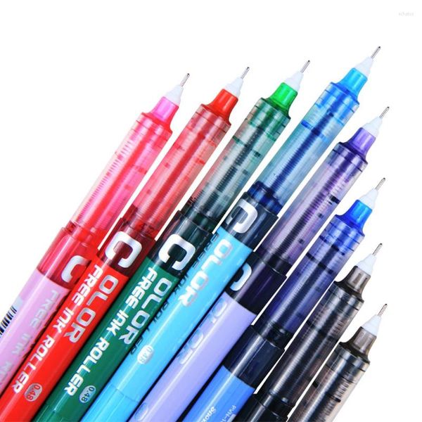 Big Capacidade tinta fina Pens de gel de alta qualidade Escola Escola Escola Papelaria Roller Ball Ball Ballpo