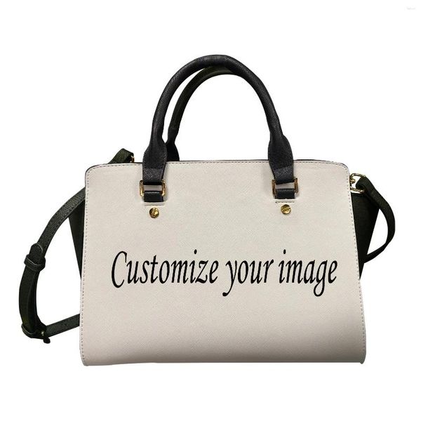 Bolsas de ombro personalizam sua imagem PU couro de luxo bolsas designer moda 2024 shell tipo crossbody por atacado