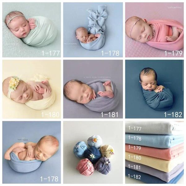 Decken 3pcs/Set Bean Bag Pographie Blanke in Stoff Kopfbedeckung infantil geborener Baby Requisite
