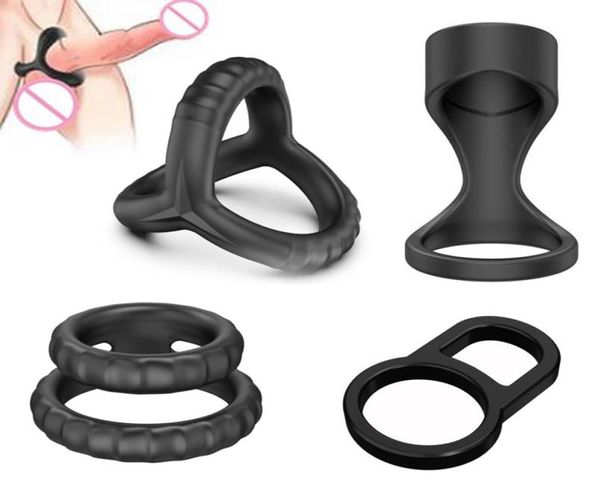 Cockrings Penis Toys Sex Toys for Men Belt Homem Male Masturbador Masturbador Casal Produto Sexo Produto Erótico Ring Ring Shop2538209