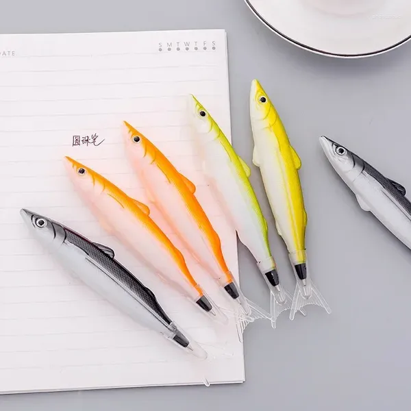 1pcs carino creativo marketing pesce marino pallpoint kawaii penna novità divertente adorabili strumenti di scrittura per utenti da ufficio souvenir