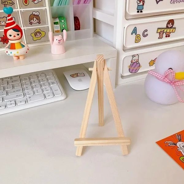 Tablet Stand per iPad Xiaomi Samsung Huawei Kindle Desktop Porta in legno regolabile Mini Accessori Tablet Accessori Tablet