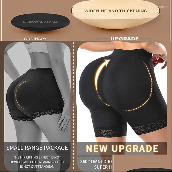 Shapers Women Women Women Panties Sponge Pads Fake ASS Primeiro Enhancista Sexy Bottilho Boldado Bifter Bifter Shaper Roupa Fajas Dho3t