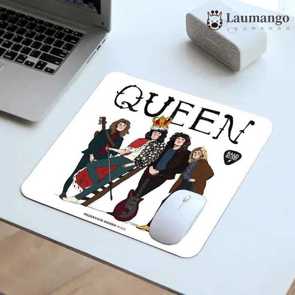 Mauspads Handgelenk ruhen kleine Maus -Pad Freddie Mercury Gamer Tastatur Gaming Desk Zubehör Anime Matte PC Tischteppiche Mousepad Königin Computer Deskmat J240510