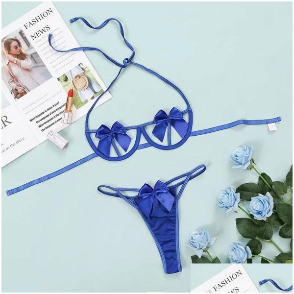 Bras define lingerie sexy para mulheres oco calcinha calcinha virilha fêmea íntima erótico cinturão fino BRA BRA TEMPAÇÃO DE TEMPAÇÃO DHB5B