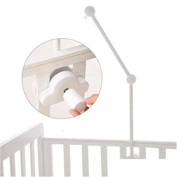 Handys Baby Holz Wolkenbett Glockenhalter Cartoon Crib Mobile Hanging Rasseln Spielzeughügel Dekoration Halter Arm Bracke 231030 Drop Deli OTK1E