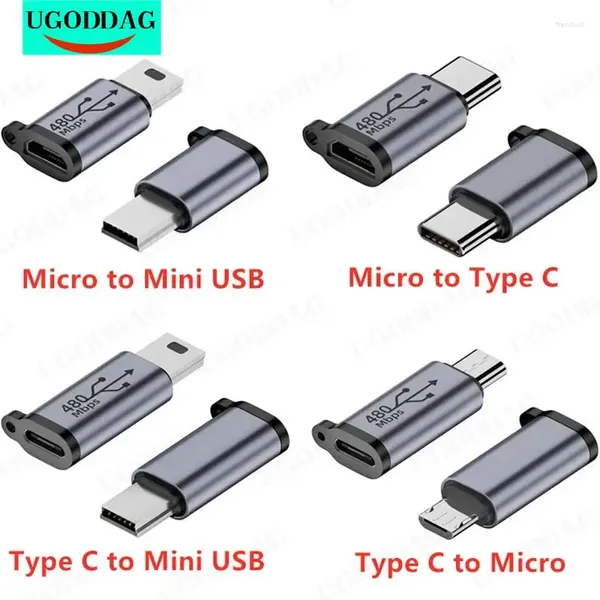 Tipo C da femmina a micro USB/Typec Mini USB/Micro USB C/Micro Connector Adapter