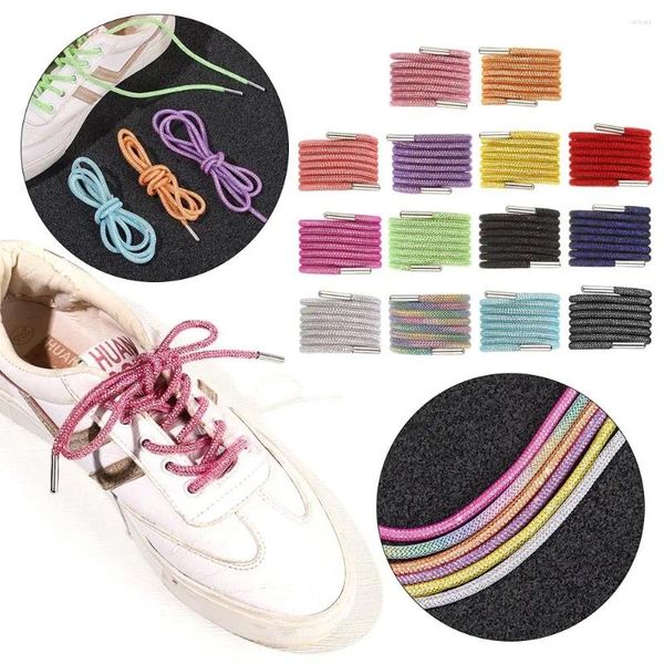 Parti di scarpe intrecciate intrecciato alla moda con stringhe a netto avvolgente corde luminose sneakers con lacci di cornici di fiine