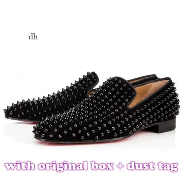 Bottomshoes Casual Red 2023 Mens Shoes Designers Broate High Low Tops Spikes модные замшевые кожа Black Sier Women Women Fl 11