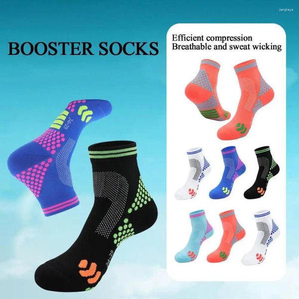 Спортивные носки 1PAIR 2024 Highersocks Compression Мужчины Женщины