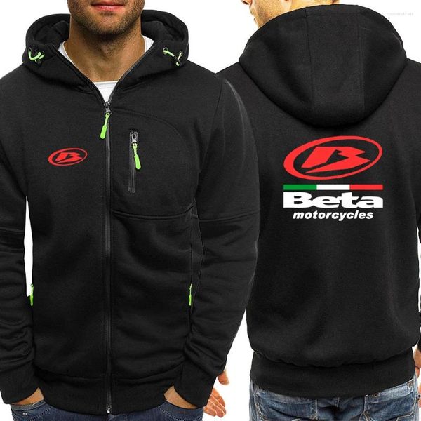 Hoodies masculinos 2024 Jaqueta casual de motocross de corrida beta casual