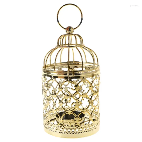 Candele Hollo Hollo Hollo Hollowight Candlestick Lantern Vintage Bird Cage 3 Colori