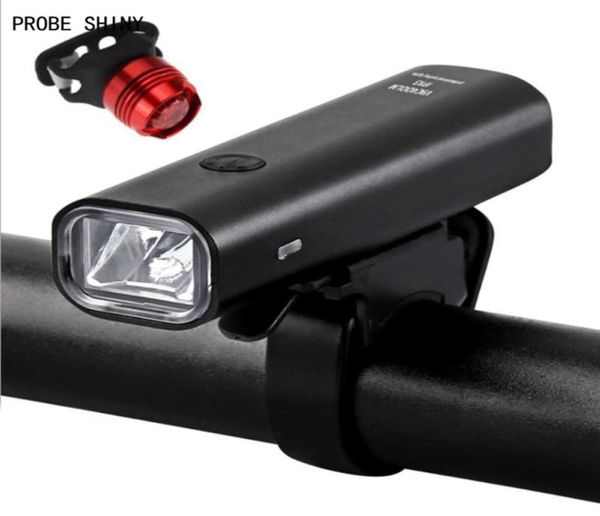 Sonda luci per bici Shiny LED in bicicletta LED USB Ciclaggio ricaricabile Light Light Light Alta qualità A7143970682