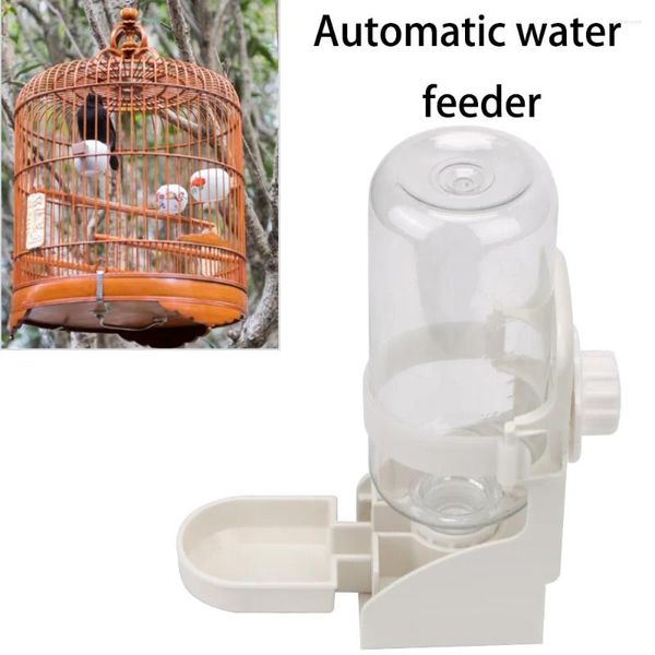 Outros pássaros suprimentos de 500 ml Pet Papagotots Birds Drinker Water Amery Bower para Pigeon Cat Small Pets Cage Solfing Dispenser