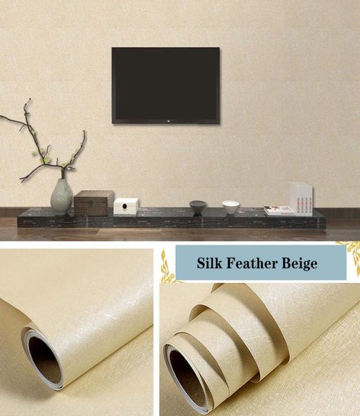 Adesivos de parede padrão de linho de linho espesso impermeável PVC Foto de parede auto -obesivo de adesivo instantâneo quarto de quarto tamanho 10m44860437